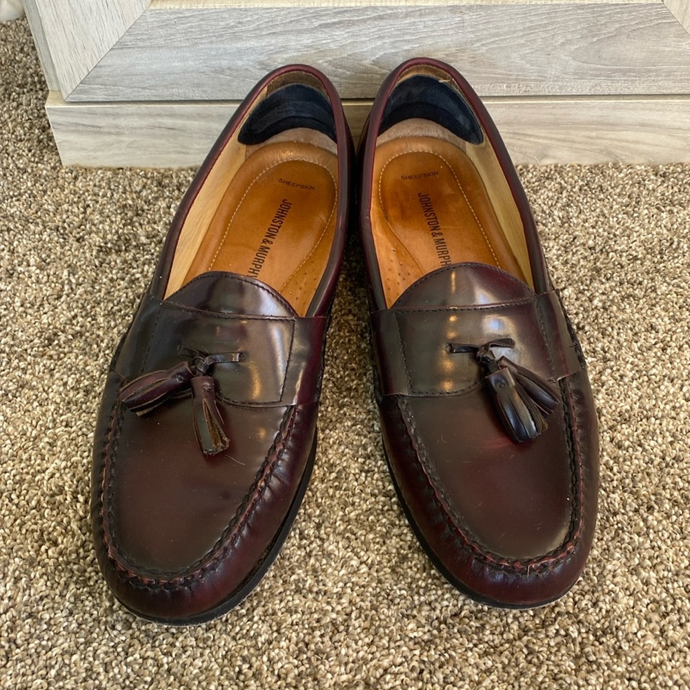 Johnston & Murphy Hayes Tassel Loafer 10.5